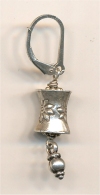 20110006: Lightweight hollow imprinted silver from the Hilltribes of Thailand with Turkish drops